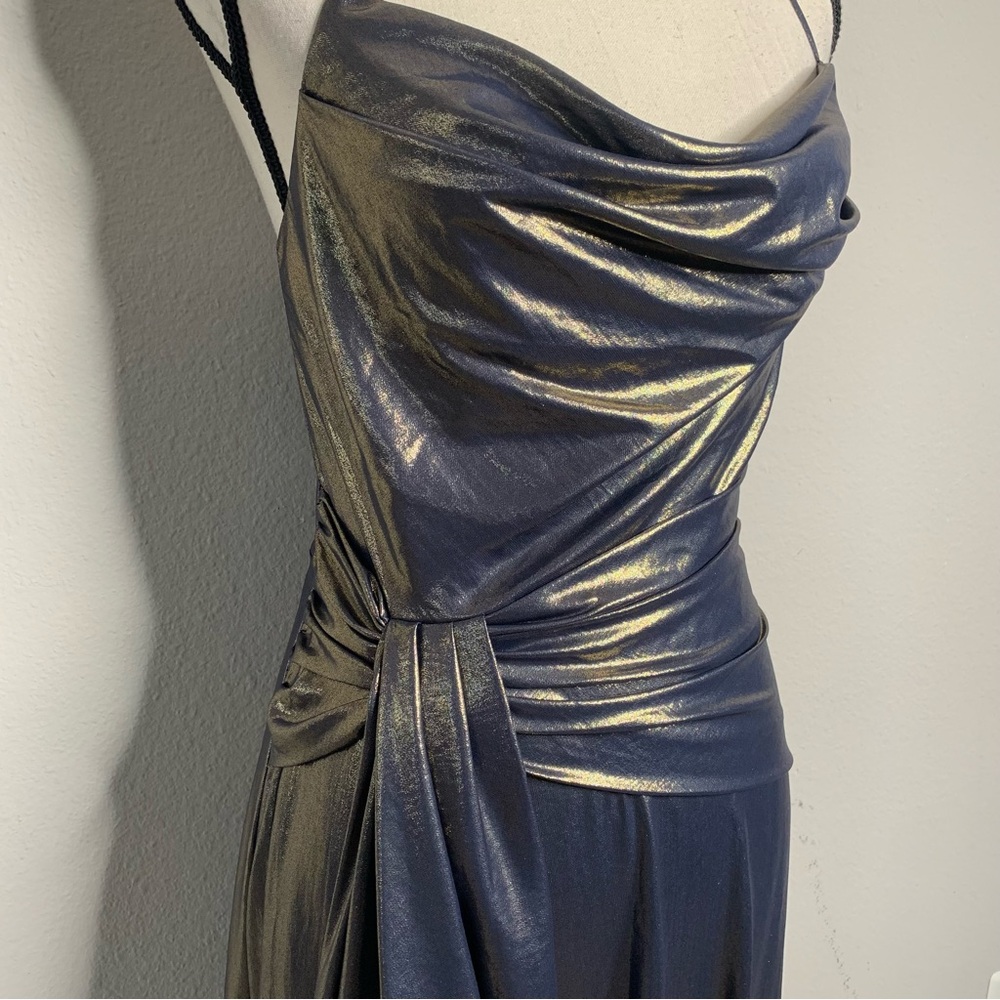 Ever New Shimmering Metallic Midi Dress - Picture 7 of 15